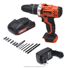 20V 3/8" Brushless Power Tool Bit 16 PCS Set Cordless Battery Electric Impact Drill